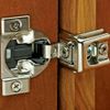 50Packs 1-1/4" Overlay Soft Close Face Frame 105° Compact Cabinet Hinge Hardware
