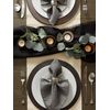 DII Variegated Tabletop Collection, Napkin Set, 20x20, Gray, 6 Piece
