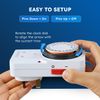 Desiretech Plug-in Timer Switch, 24 Hour Segment Timer, Light Timer Plug Socket to Control Appliances Up to 3120W, Home Security Timer, Deters Burglars, Automatic On/Off, Energy-Saving (7x7x11.5 cm)