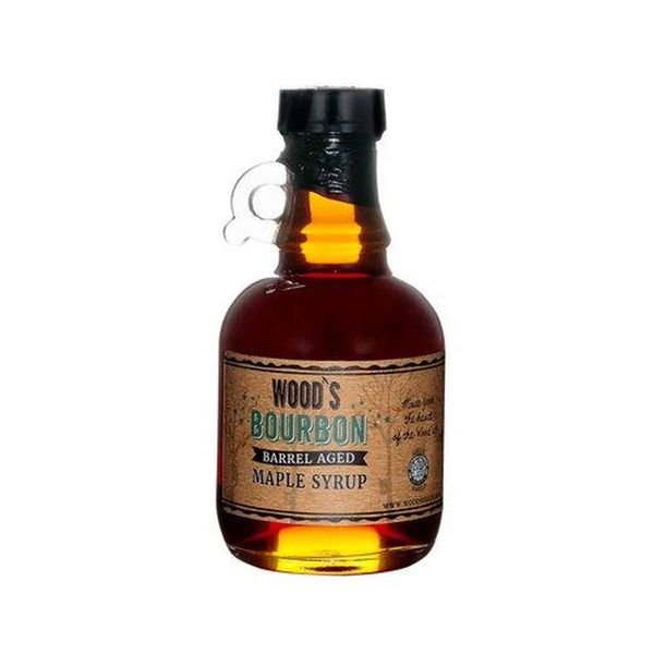 WOODS VERMONT Bourbon Barrel Aged Maple Syrup, 8.45 OZ