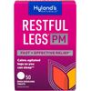Hyland's Restful Legs PM Tablets, Nighttime Formula, Quick Dissolving Tablets, 50 Count