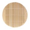 Green Bamboo Steamer liners Kitchen Mat Rack Steamer Pad Inserts, 6.5 Inch Dia, 4 Pieces