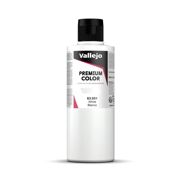 Vallejo 063001 Game, Matte White, 200 ml