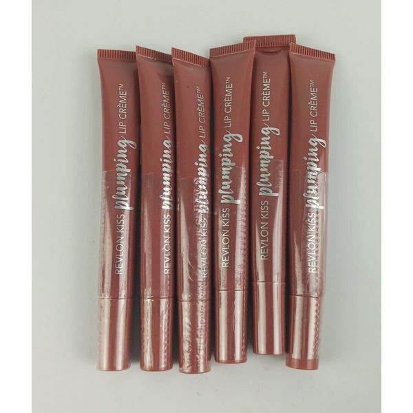 6 PACK REVLON PLUMPING LIP CREME 525 BARELY BLUSH