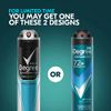 Degree Men Antiperspirant Deodorant Dry Spray Cool Rush 3 count Deodorant for Men With MotionSense Technology 3.8 oz