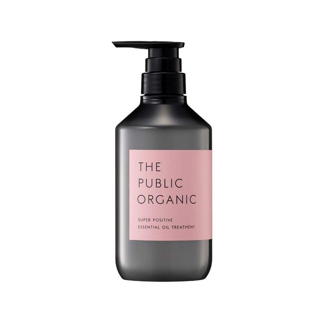 The Public Organic Treatment, Body Bottle, Super Positive, 16.9 fl oz (480 ml), Amino Acids, Aroma, Essential Oils, Hair Care, Non-Silicone, Made in Japan