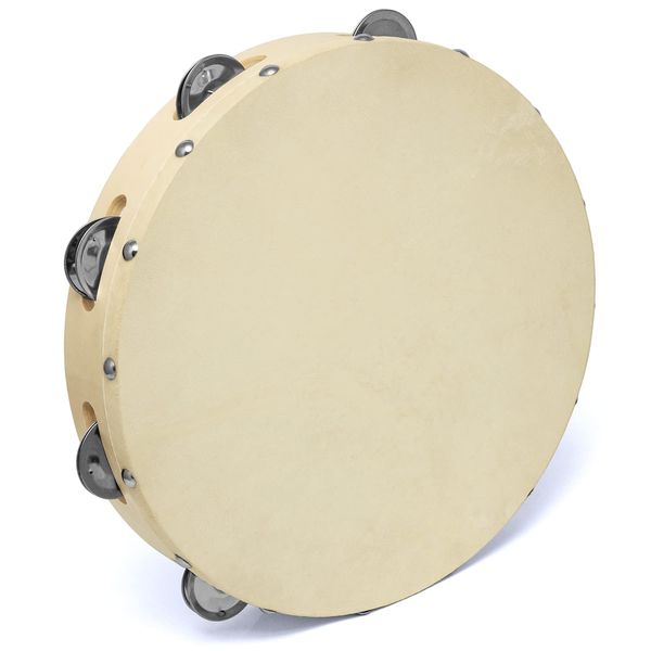 Tiger TAM91-10 Tambourin mit Naturfell - 10"