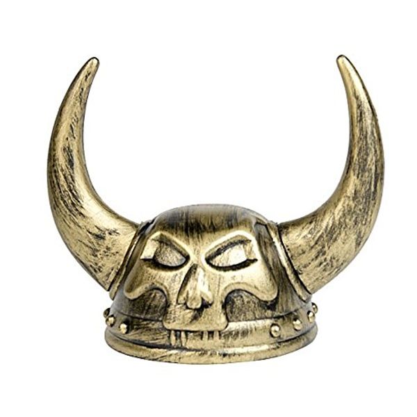 Metallic Affect Viking Gold Helmet