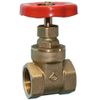 Primaflow 1" Economy Gate Valve - Threaded, Steel, Gate Valve, Red