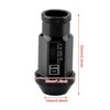 Hlyjoon 20 Pack M12X1.5 Aluminium Wheel Nuts, Black
