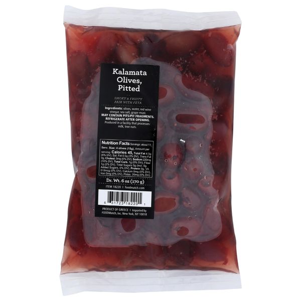 Divina Pitted Kalamata Olives, 6 OZ