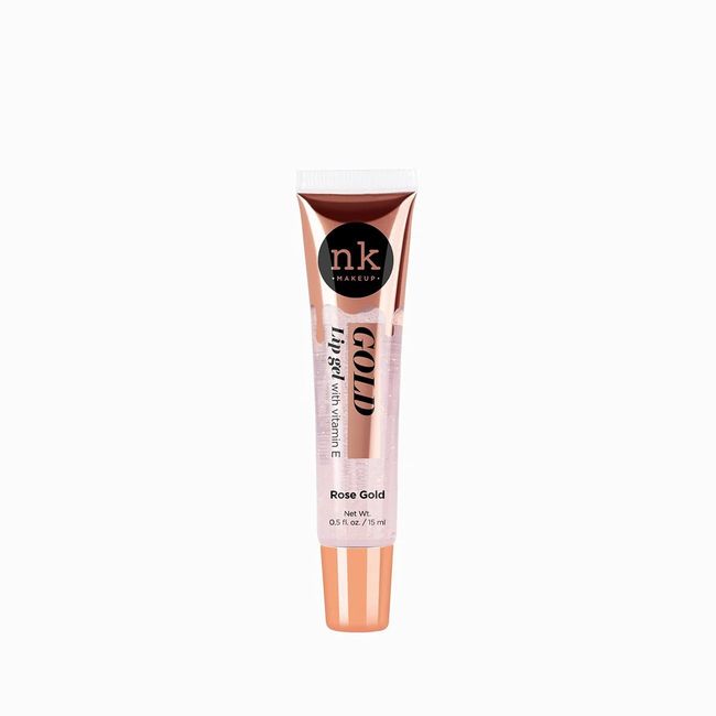 GOLD LIP GEL - Rose Gold Shimmer Infused Lip Gel