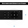 Socobeta Remote Control 4 PS4 DVD Multimedia Controller for TV 2.4Ghz Wireless Media Controller with USB Receiver