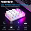 Koolertron 9-Key Mechanical Numpad with 2 Programmable Knobs, LED Backlit Macro Gaming Keyboard, Fully Customizable Numeric Keypad for PC