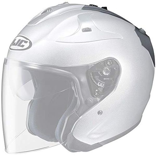 HJC Rear Vent for FG-Jet Helmets - Md-2XL - Silver