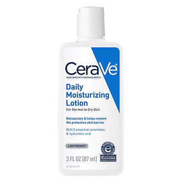 CeraVe Travel-Size Moisturizing Lotion | 3 oz Face and Body Cream
