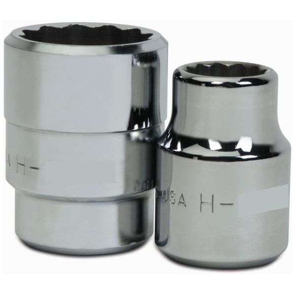 Williams H-1256 1-3/4-Inch Shallow 12 Point Socket