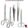 Surgical Veterinary Instruments Halsted Forceps Hemostat Tissue Plier Scissors