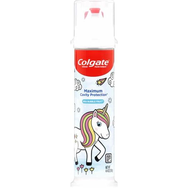 Colgate Kids Unicorn Toothpaste Pump, 4.4 Ounces