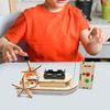 Sarini RC Paddle Steamer Assembly Development Experiment Kit DIY Creative Invention Technology Small Production RC Boat Model Making Kit