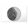 CafePress Golf Ball Rectangle Sticker Rectangle Bumper Sticker Car Decal