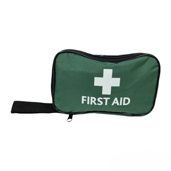 HSE First Aid Kit Medical Green Motoring Emergency Medical Bag (3 Person Kit)