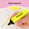 BIC Highlighter Highlighters 10 Pack Assorted Colours Chisel Tip Line Width 1.2mm to 4.6mm with Drying Protection
