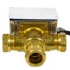 SPARES2GO 3 Port Mid Position Valve 28mm Motorised Central Heating/Boiler System Control