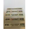 100 CUSTOM PRINTED HOLOGRAM DOGBONE SECURITY VOID LABELS STICKERS SEALS