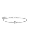 Thomas Sabo 925 Sterling Silver Skull Bracelet 16-19cm Length