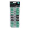 JVL 24-Piece Soft Grip Clothes Pegs