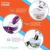 Miracle Chopper Manual Food Processor Salsa Maker, Blender, Slicer and Julienne