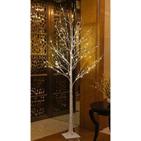 NEW Lightshare 8FT 132L LED Birch Tree