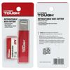 Hyper Tough RETRACTABLE BOX CUTTER + 6-SINGLE-EDGE RAZOR BLADES ALUMINUM HANDLE
