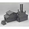 HO Scale Old Brewery  1:87 – Industrial Building