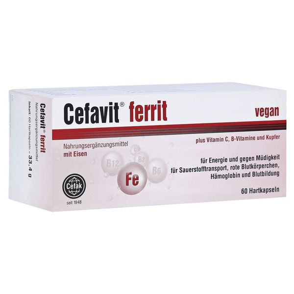 Cefavit ferrit hard capsules