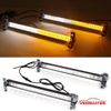 2 IN 1 LED Windshield Visor Strobe Emergency Light bar Traffic Advisor Warning