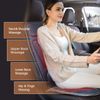Snailax Back Massagerwith Heat Seat Cushion Extra Memory Foam Support Pad Gift