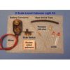 O Scale Lionel lighted Caboose LED Lighting KIT using On-board Battery & Switch