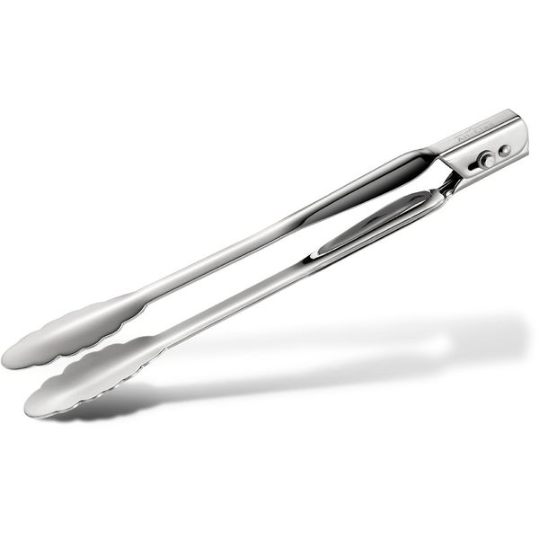 All-Clad Specialty Stainless Steel Kitchen Gadgets Locking Tongs Kitchen Tools, Kitchen Hacks Silver