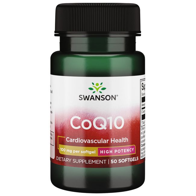 Swanson Coq10 100 mg 50 Softgels