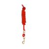 Perri's Poly Nylon Lead with Snap, Red, 8-Feet