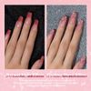RARJSM Gel Liner Nail Art Reflective Glitter Flash Diamond Liner Gel Polish 12 Colors 5ml Sparkle Silver Hot Pink Black Pigment Painted Stripe Brush Gel Nail Polish UV LED Curing Require Nail Design
