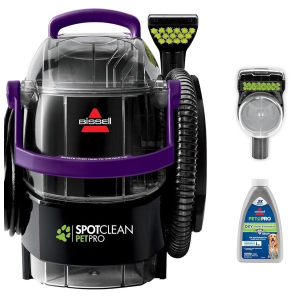 Bissell 2458 SpotClean Pet Pro Portable Carpet Cleaner. (Free Shipping)