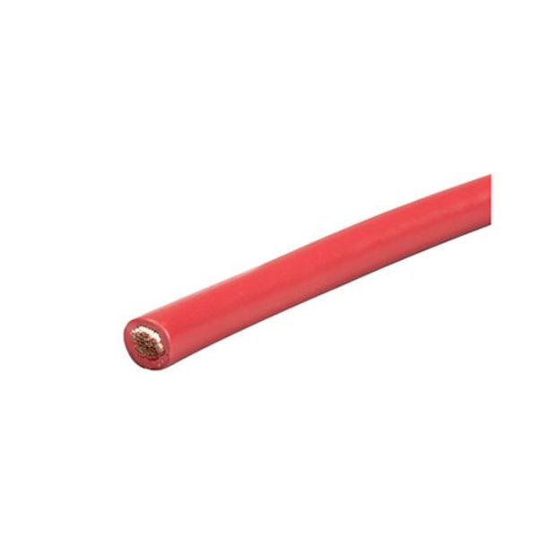 Del City Red Battery Cable Coil, 6 Ga (25 ft.)