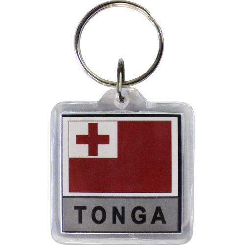 Flagline Tonga - Country Lucite Key Ring