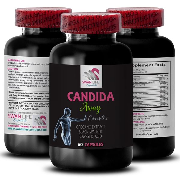 Candida Cleanse Albicans & Detox  - CANDIDA CLEANSE - Yeast Support -- 1B