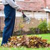 Yardwe 2Pcs Garden Leaf Rake Plastic Small Shrub Leaf Rake Short Handle Rake for Leaves