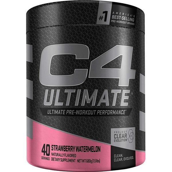 Cellucor C4 Ultimate Extreme Pre Workout Energy Supplement Strawberry Watermelon
