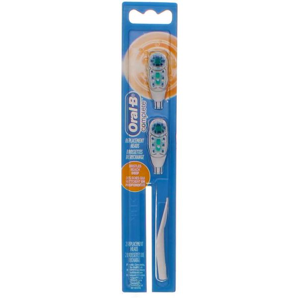 Oral-B Cross Action Power Replacement Brush Heads Soft - 2 pack, Pack of 5